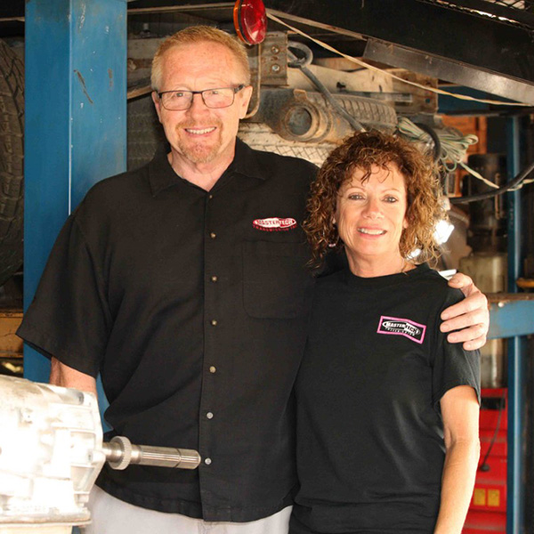 Michael and Cheryl, owners of Mastertech Transmission in Wichita, Kansas